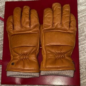 Hestra Women’s Caramel Leather Gloves